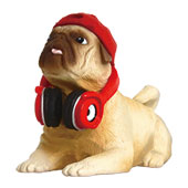 Milo is a lovable pug who loves music♪