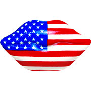 Puru Puru Lip American Flag