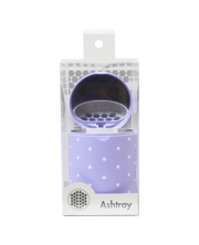 Ashtray Graphic Dot Purple