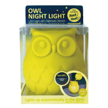 Owl Night Light Yellow