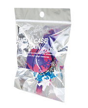 Earth Case Key Chain Purple